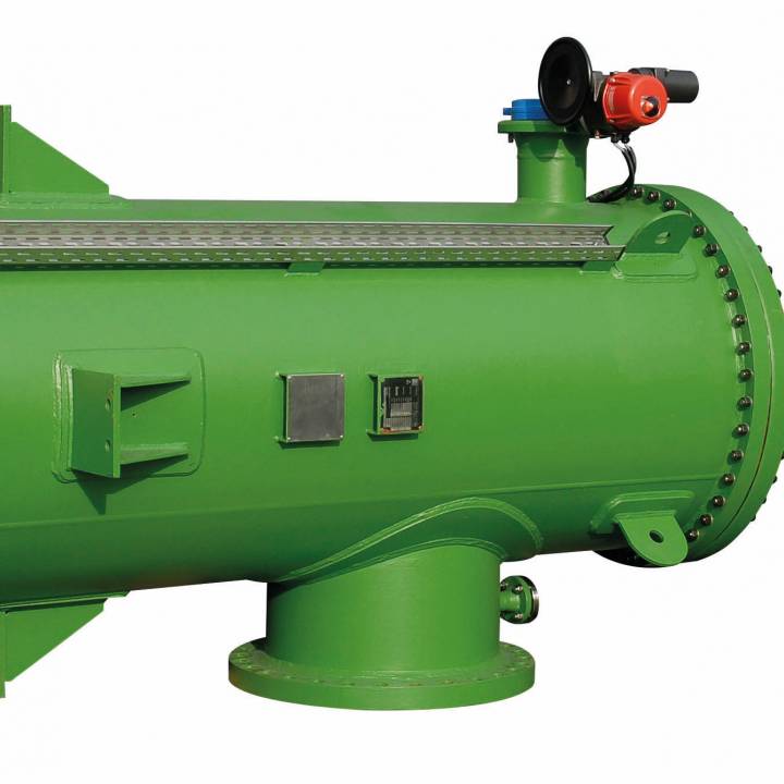 Musadam Gas OMAN Project -make up water- Self cleaning Filter